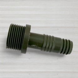 Штуцер різьба 3/4" - шланг 3/8 " короткий